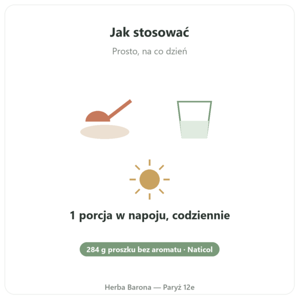 Kolagen morski bez aromatu – Novoma jakość Paris Herba Barona