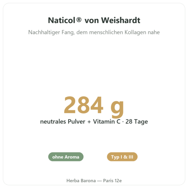 Marines Kollagen Pulver Neutral – Novoma Vorteile und Fakten Paris Herba Barona