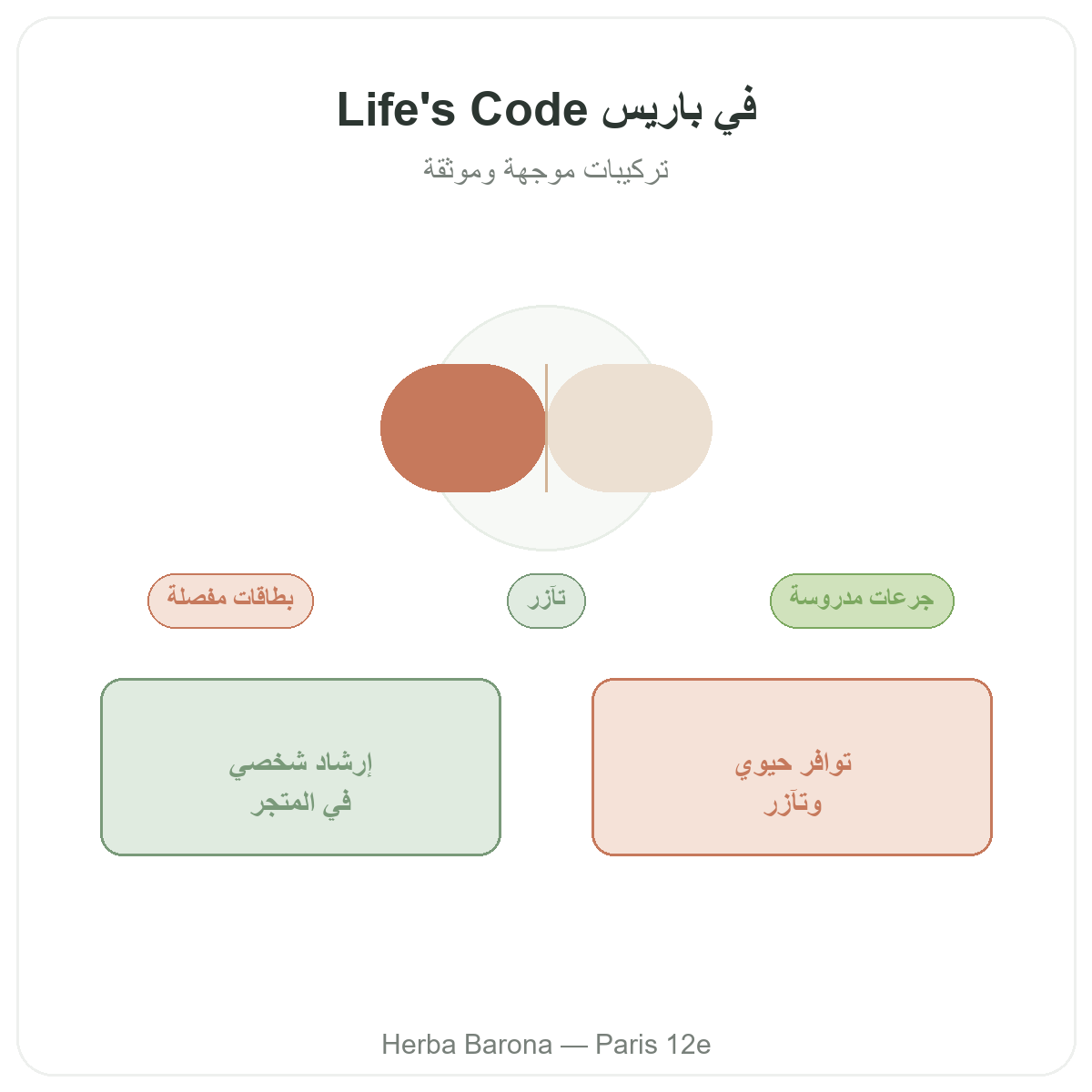 Life's Code a Paris - chez Herba Barona Paris 12e
