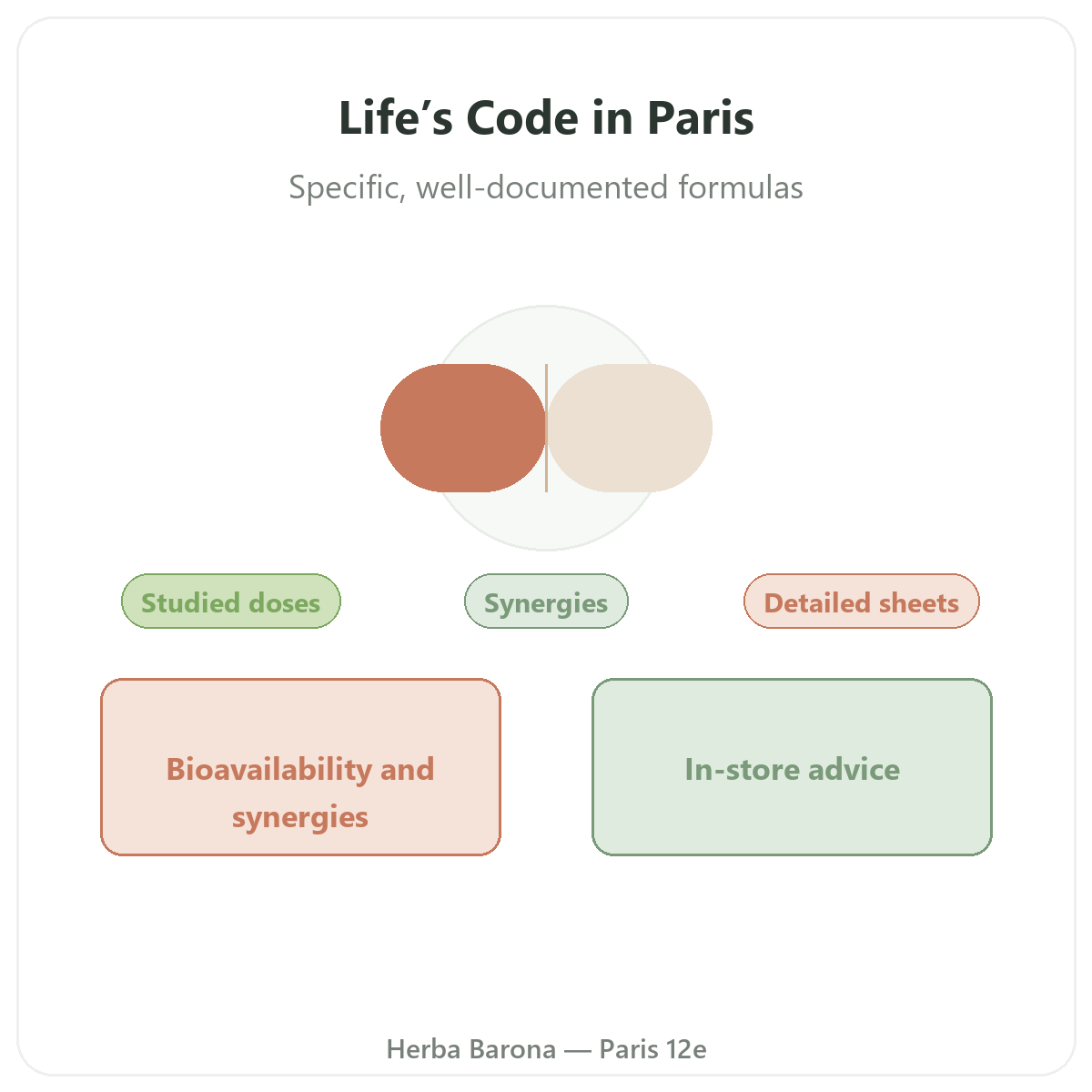 Life's Code in Paris - at Herba Barona Paris 12th