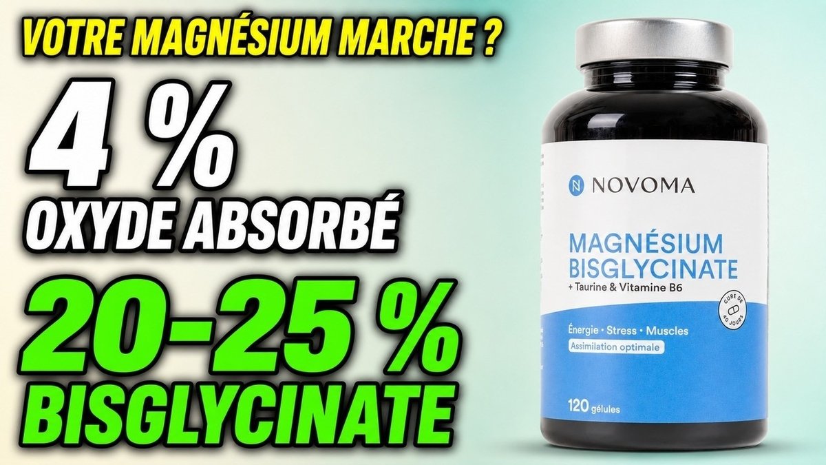 Vidéo les 4 formes de magnésium Novoma Paris Herba Barona