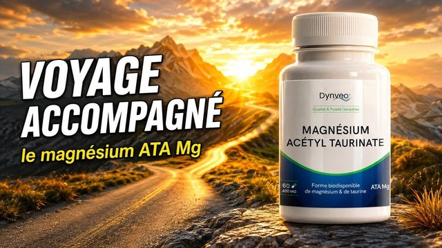 Vidéo Magnésium Acétyl Taurinate ATA Mg Paris Herba Barona