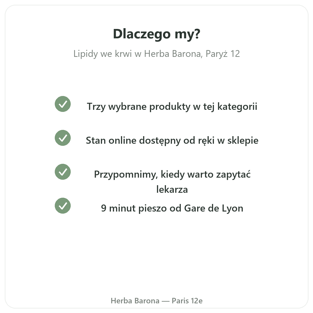 Dlaczego kupić suplementy na równowagę lipidową w Herba Barona - wysyłka do Polski