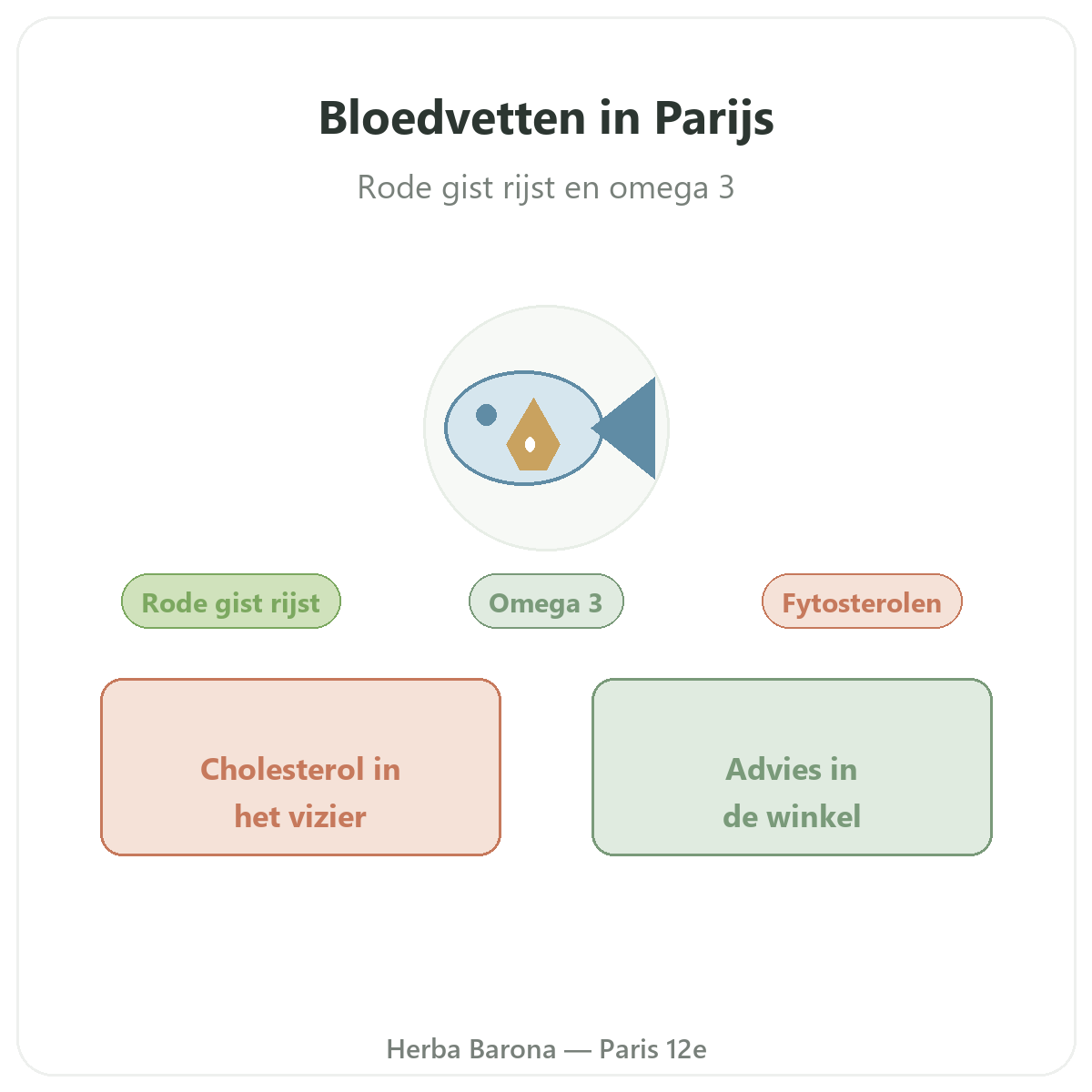 Complements equilibre lipidique a Paris - chez Herba Barona Paris 12e