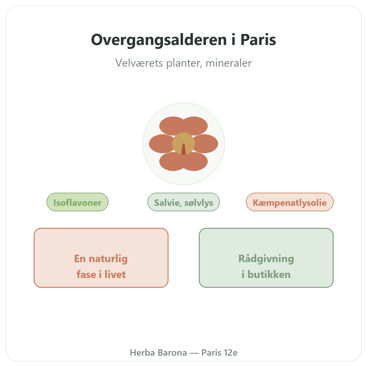 Kosttilskud til overgangsalderen i Paris - hos Herba Barona Paris 12