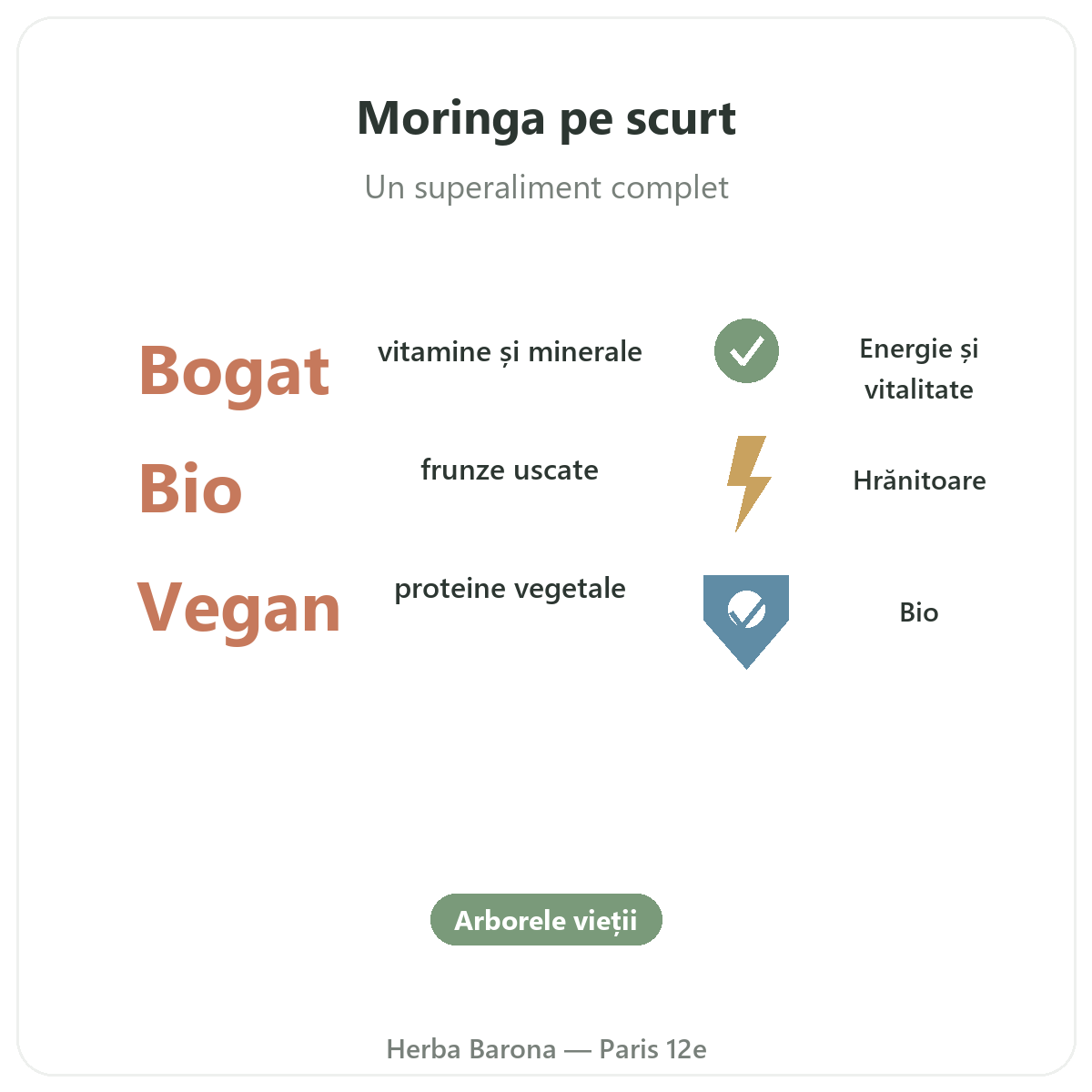 Moringa Paris Paris pe scurt - cifre cheie la Herba Barona Paris, arondismentul 12