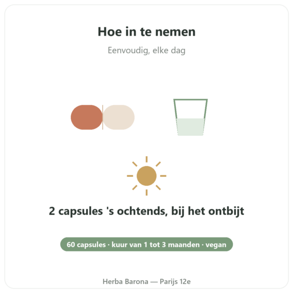Morosil – Novoma kwaliteit Paris Herba Barona
