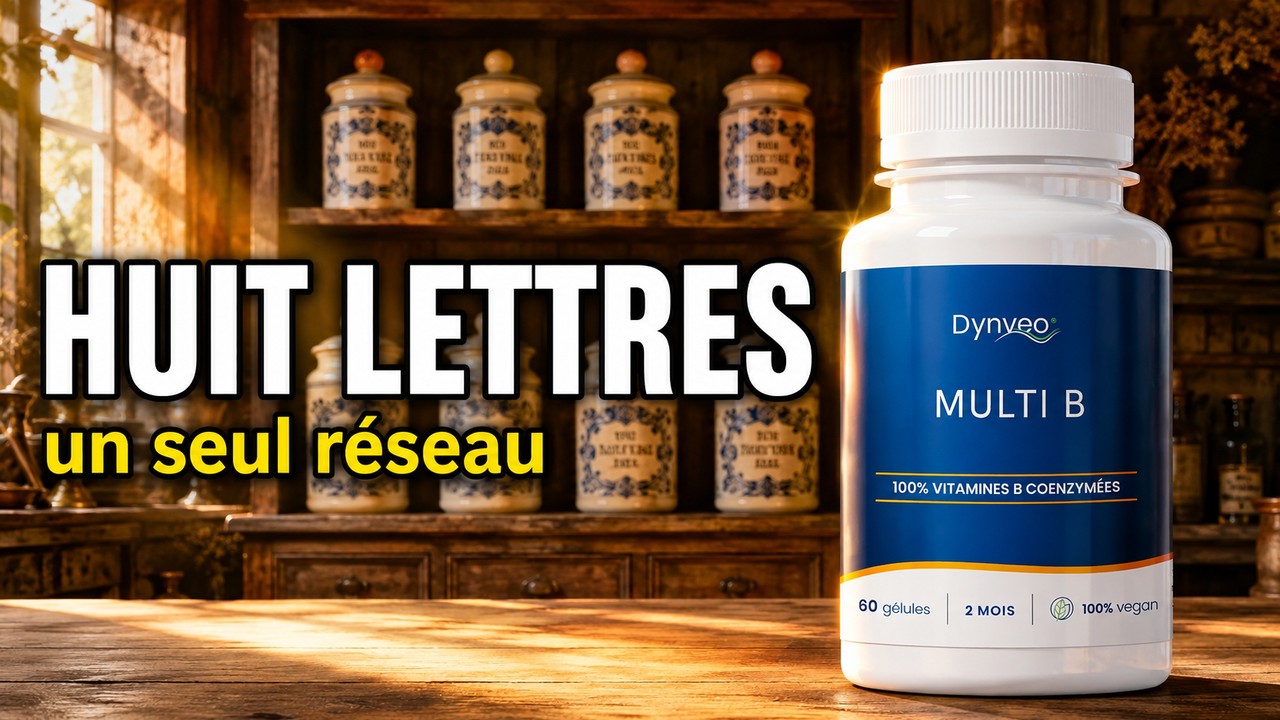 Vidéo Complexe vitamines B – Multi B – 60 gélules – Dynveo Paris Herba Barona