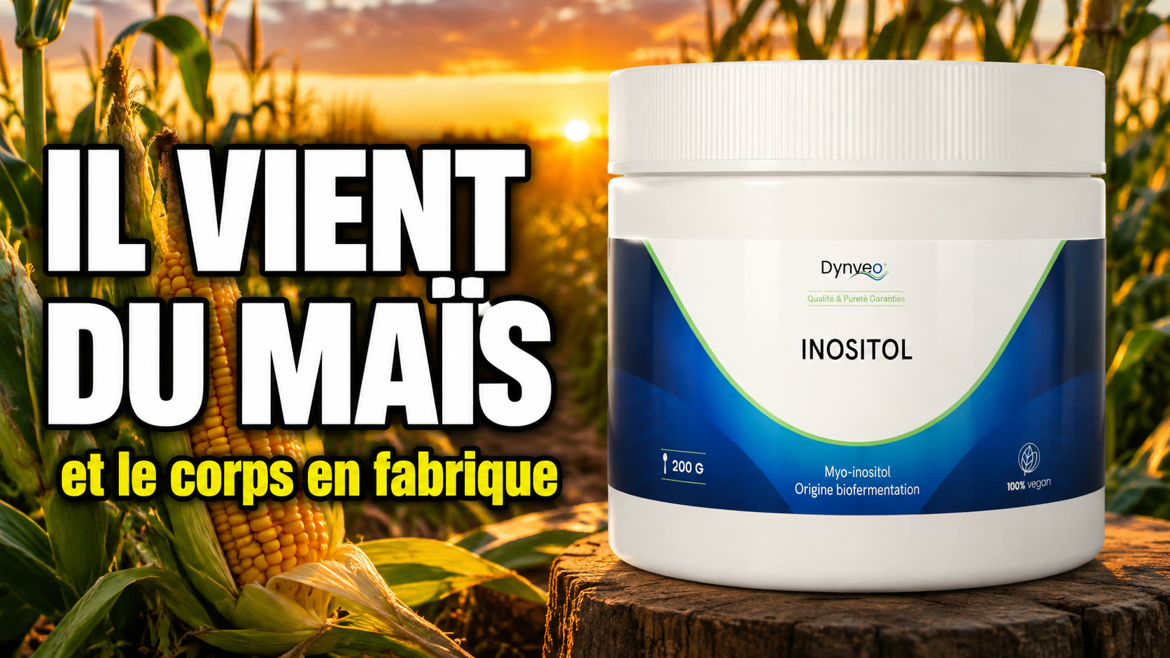 Vidéo myo-inositol poudre 200 g Dynveo Paris Herba Barona