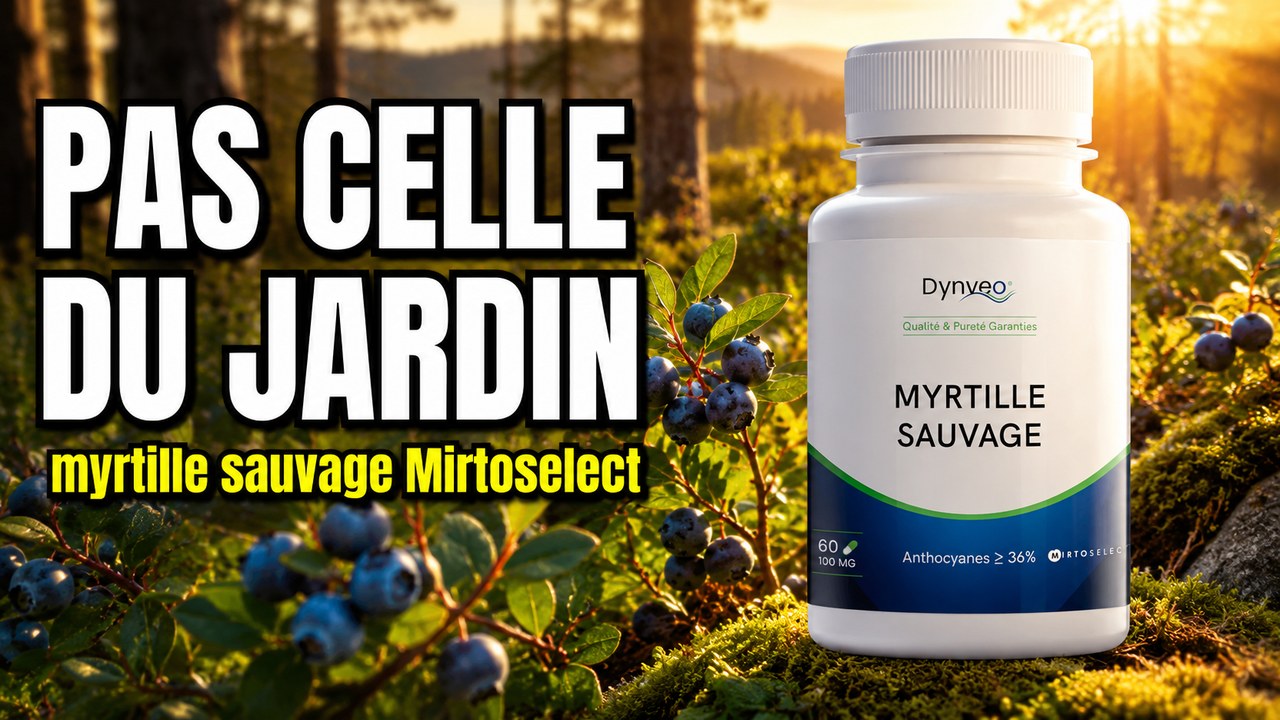 Vidéo Myrtille sauvage extrait – Dynveo – 60 gélules Paris Herba Barona