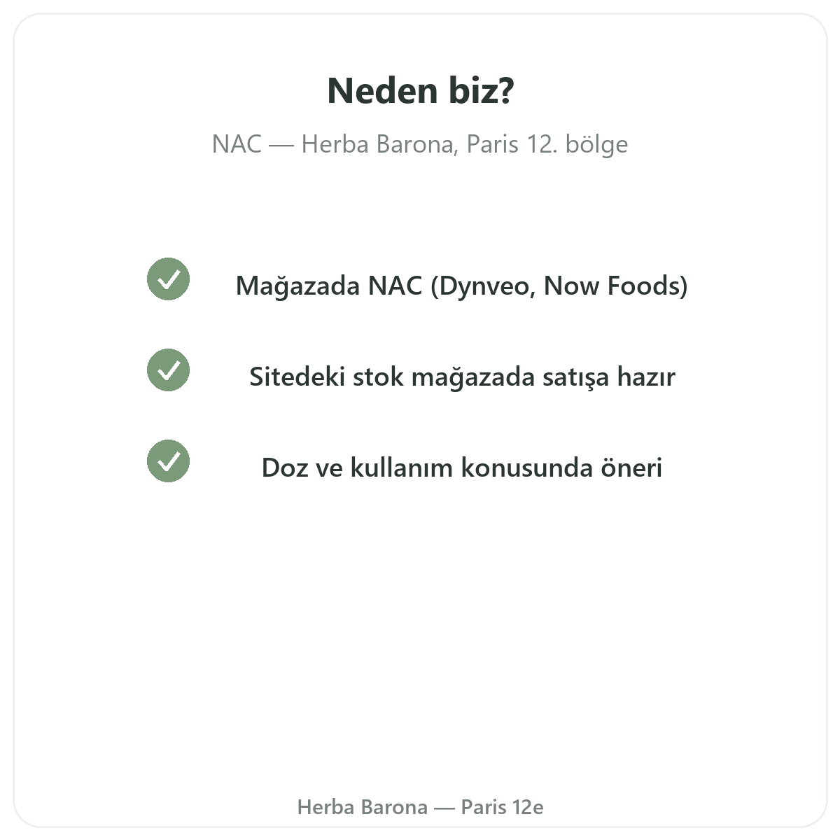 Paris’te NAC neden Herba Barona’dan alınmalı, Paris 12. bölge