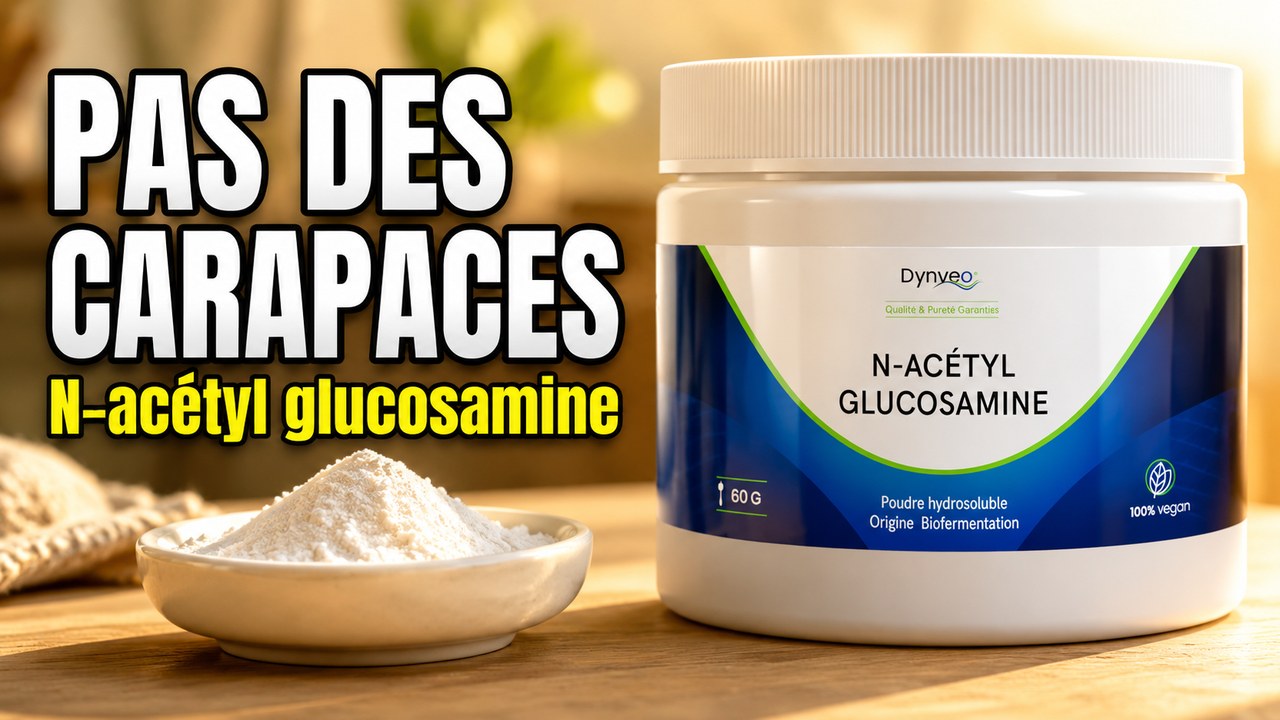 Vidéo NAG N-acétyl glucosamine Dynveo 500 mg Paris Herba Barona