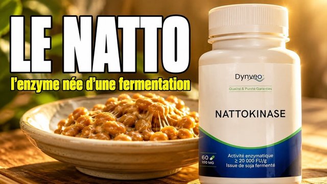 Vidéo Nattokinase Dynveo 100 mg 60 Gél. Paris Herba Barona