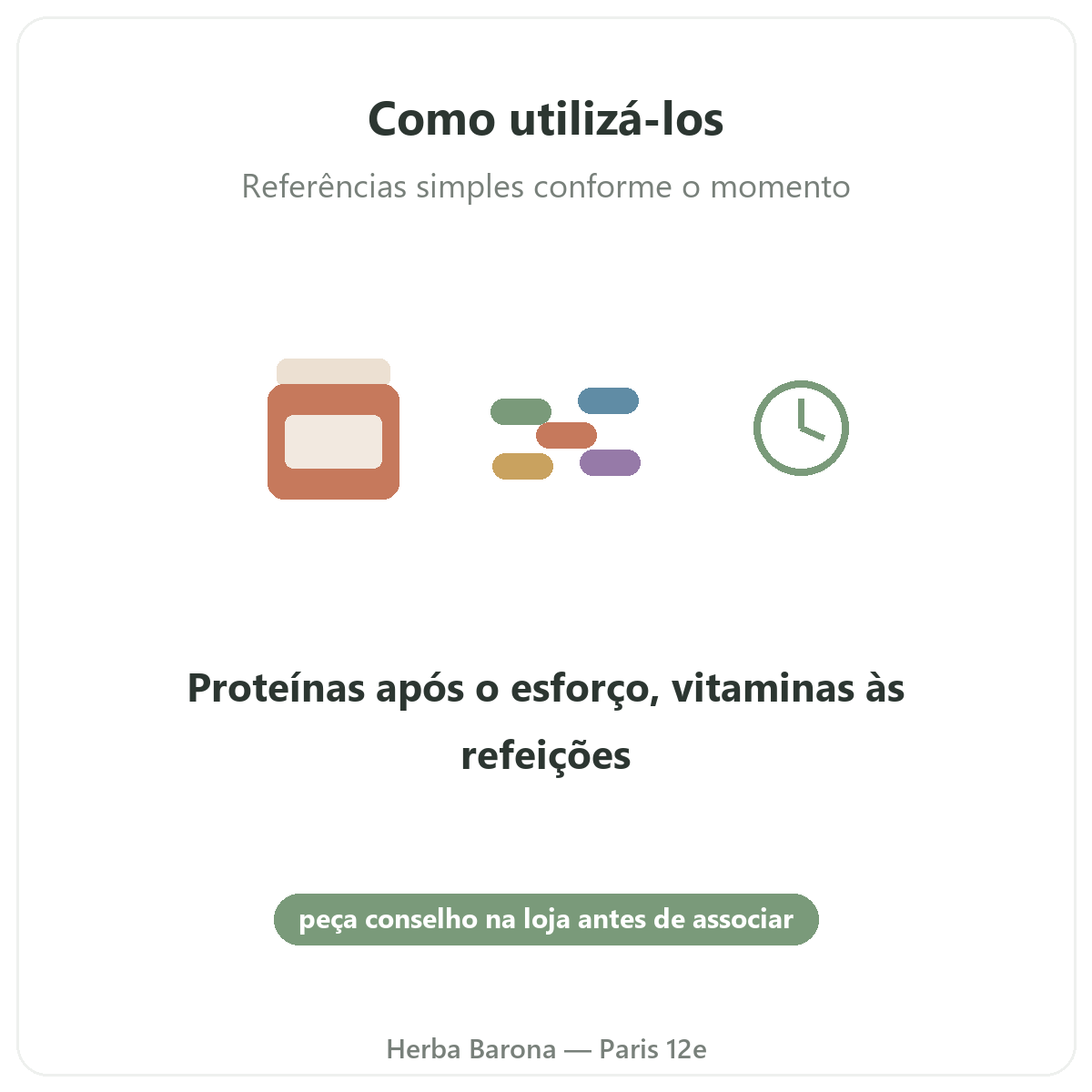 Nutripure em Paris - como utilizar - Herba Barona Paris 12e