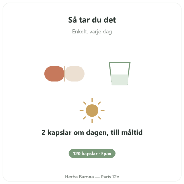 Omega 3 Novoma 120 kapslar kvalitet Paris Herba Barona