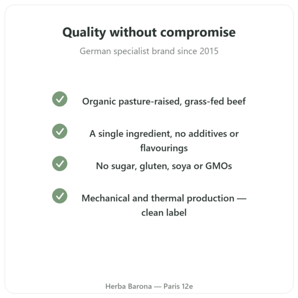 Organic Beef Bone Broth Collagen Powder – Jarmino quality Paris Herba Barona