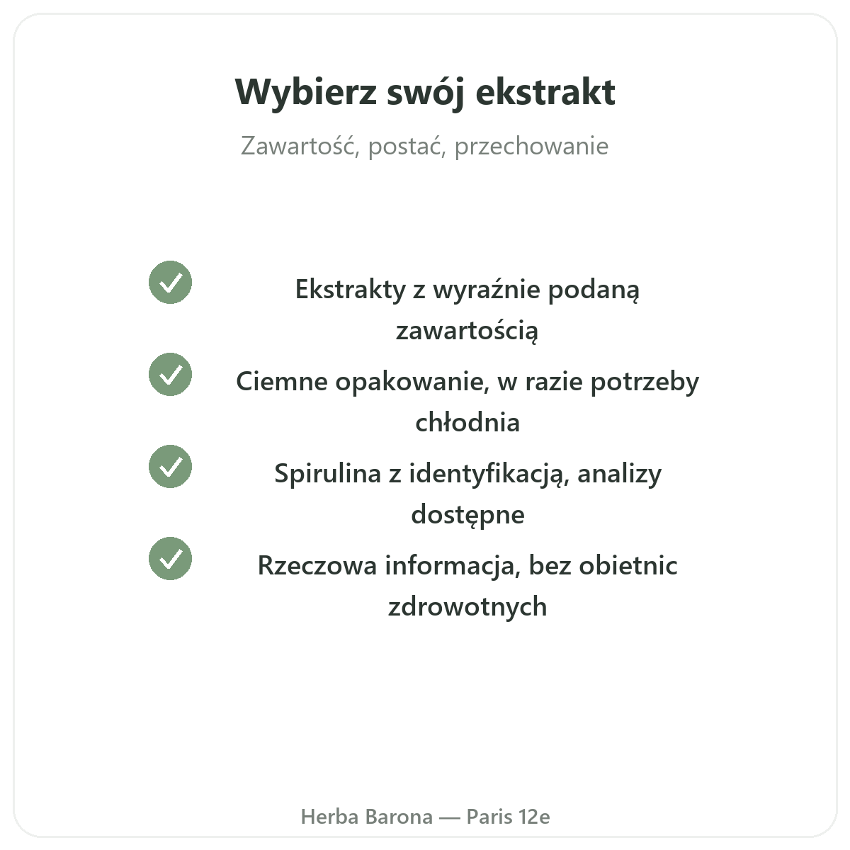 Fykocyjanina – zaangażowanie jakościowe w Herba Barona