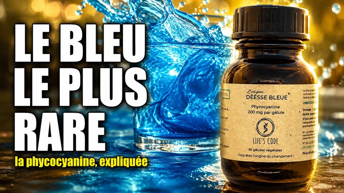 Life’s code fikosiyanin videosu, spirulina mavi pigmenti, Paris Herba Barona