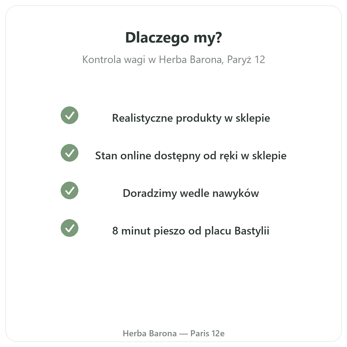 Dlaczego warto kupować suplementy na kontrolę wagi w Herba Barona - wysyłka do Polski