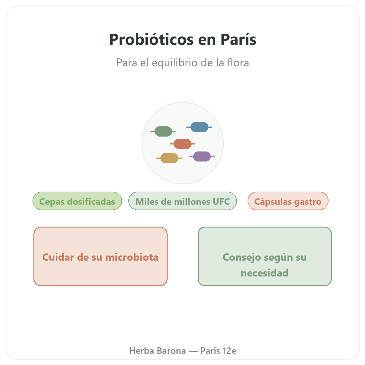 Probióticos Paris Paris - presentación de la marca en Herba Barona Paris 12e