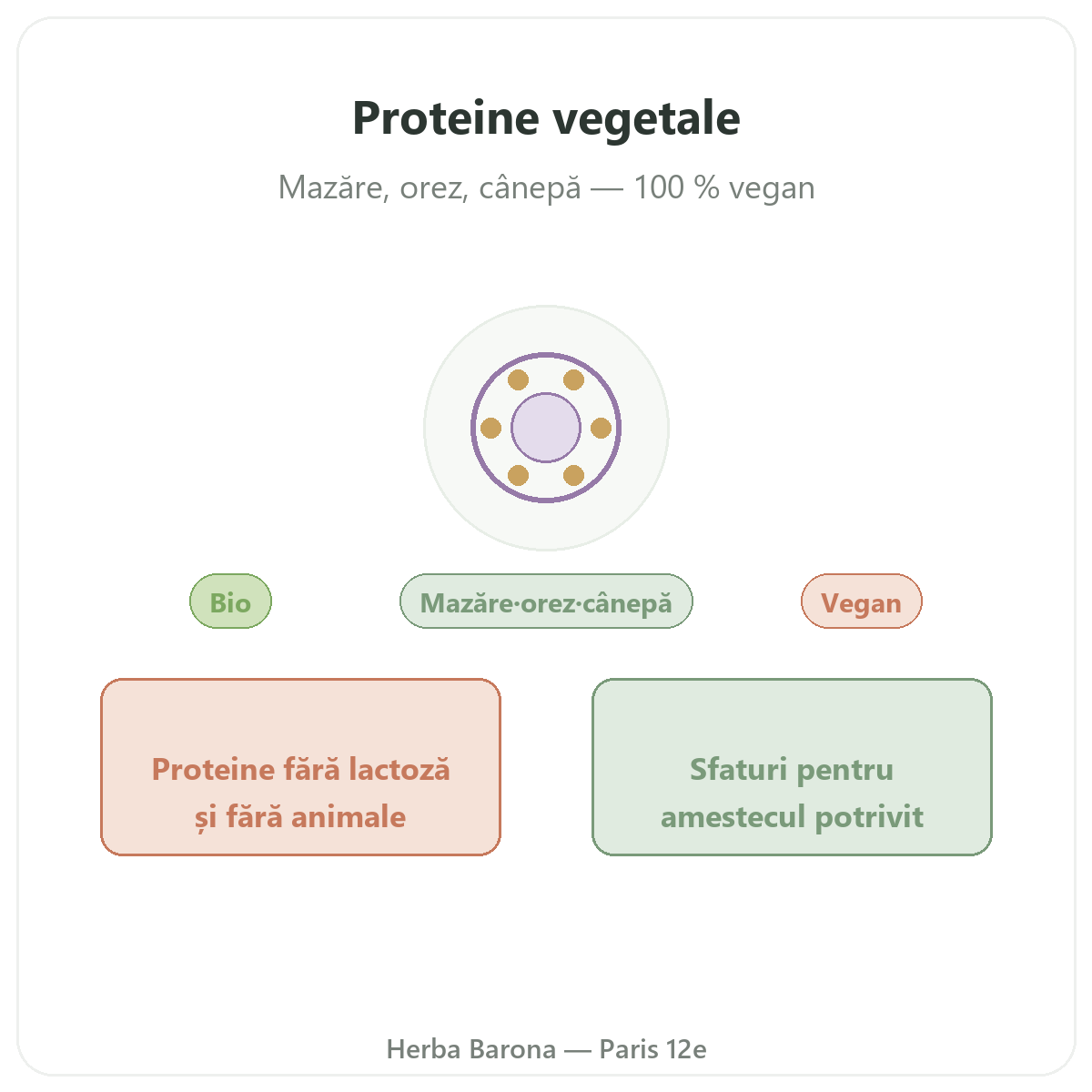 Proteine vegetale Paris - prezentarea gamei la Herba Barona Paris, arondismentul 12
