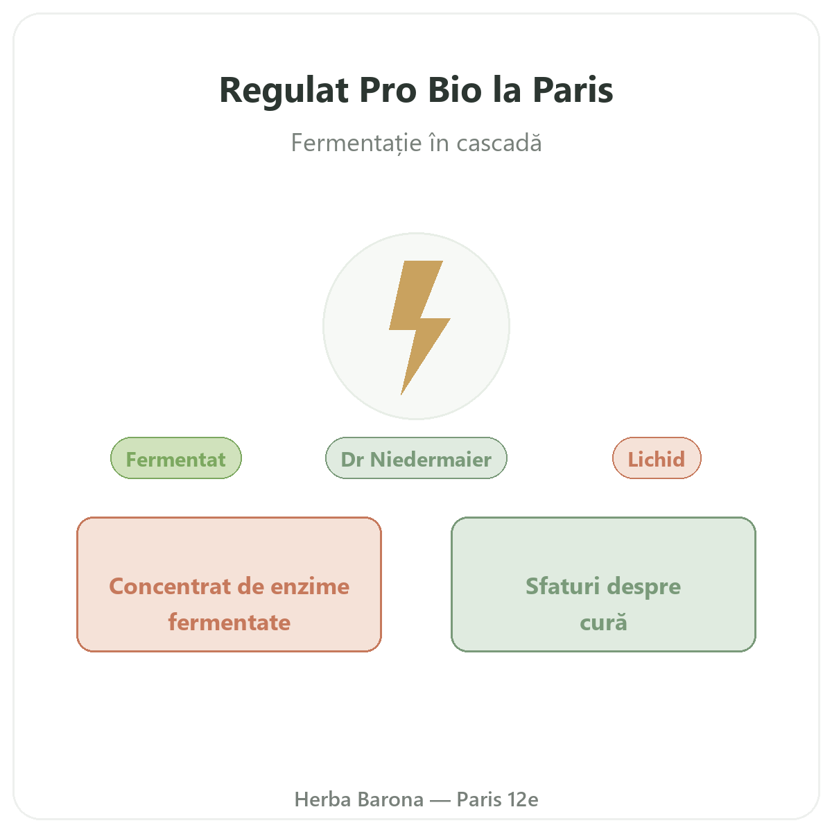 Regulat Pro Bio Paris — prezentarea mărcii la Herba Barona Paris 12e