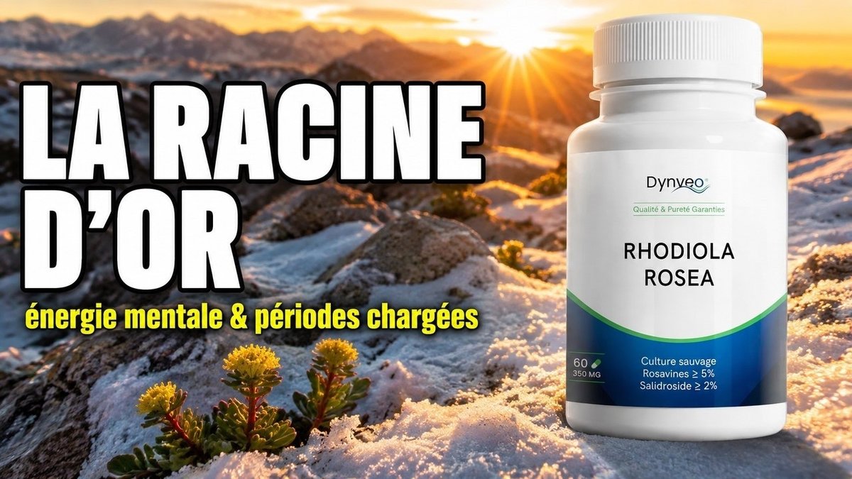 Vidéo Rhodiola Rosea Dynveo Paris Herba Barona