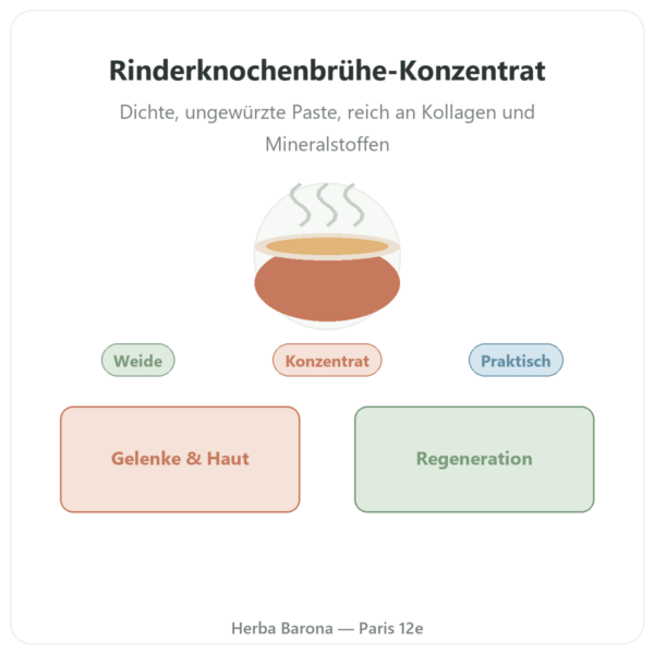Bio-Rinderknochenbrühe-Konzentrat – 220 g – Jarmino Vorstellung Paris Herba Barona