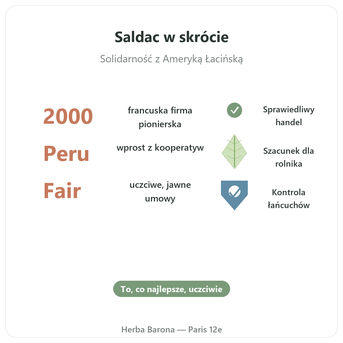 Saldac w skrócie — kluczowe informacje marki, wysyłka do Polski — Herba Barona