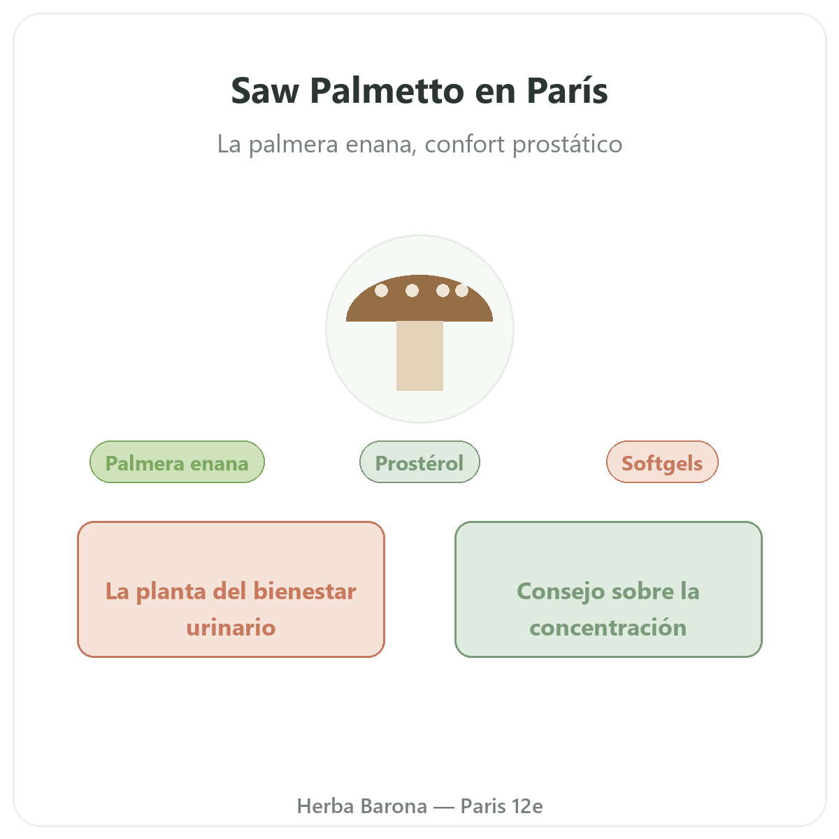 Sabal (Saw Palmetto) París - presentación de la marca en Herba Barona París 12e