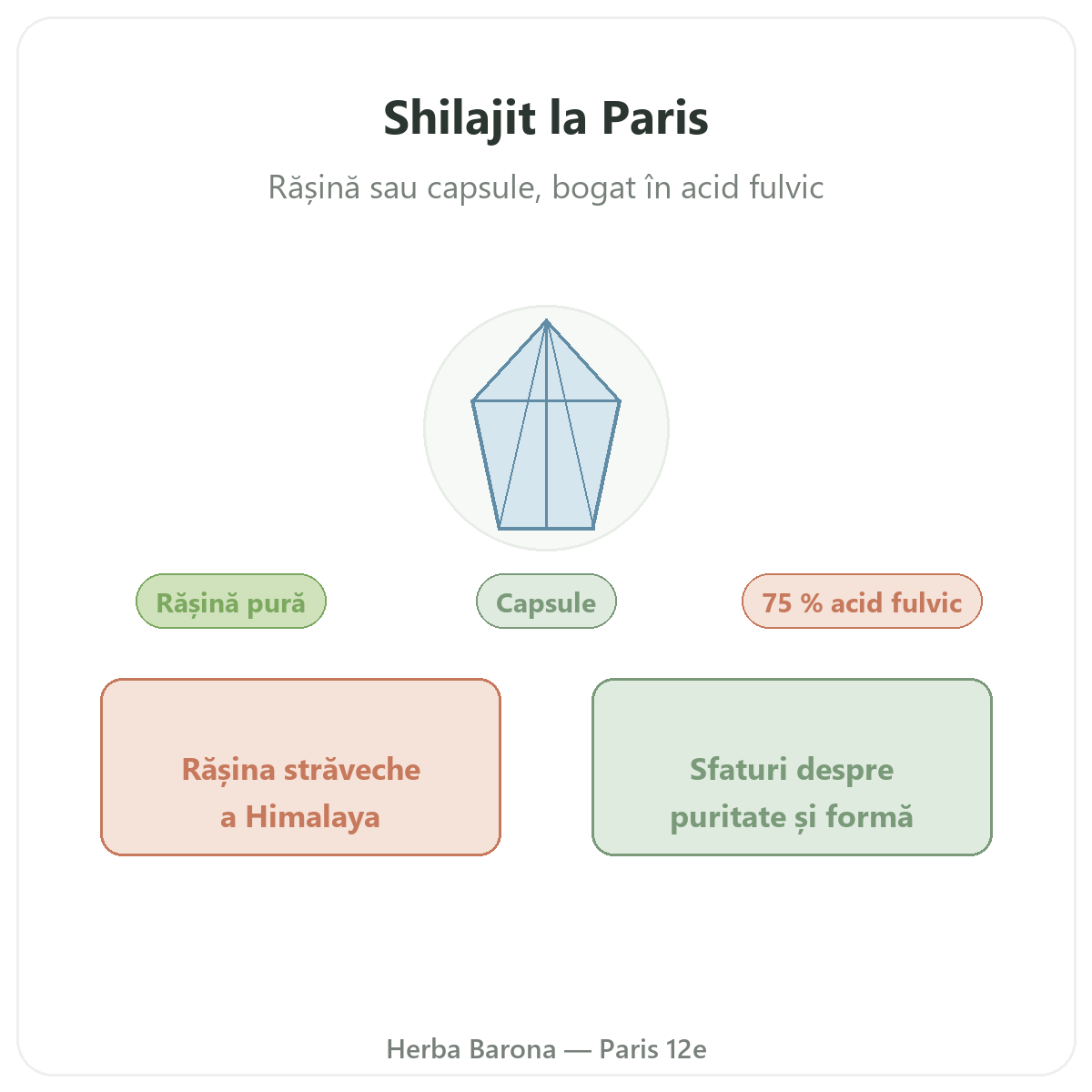 Shilajit rasina Paris — prezentarea mărcii la Herba Barona Paris 12e