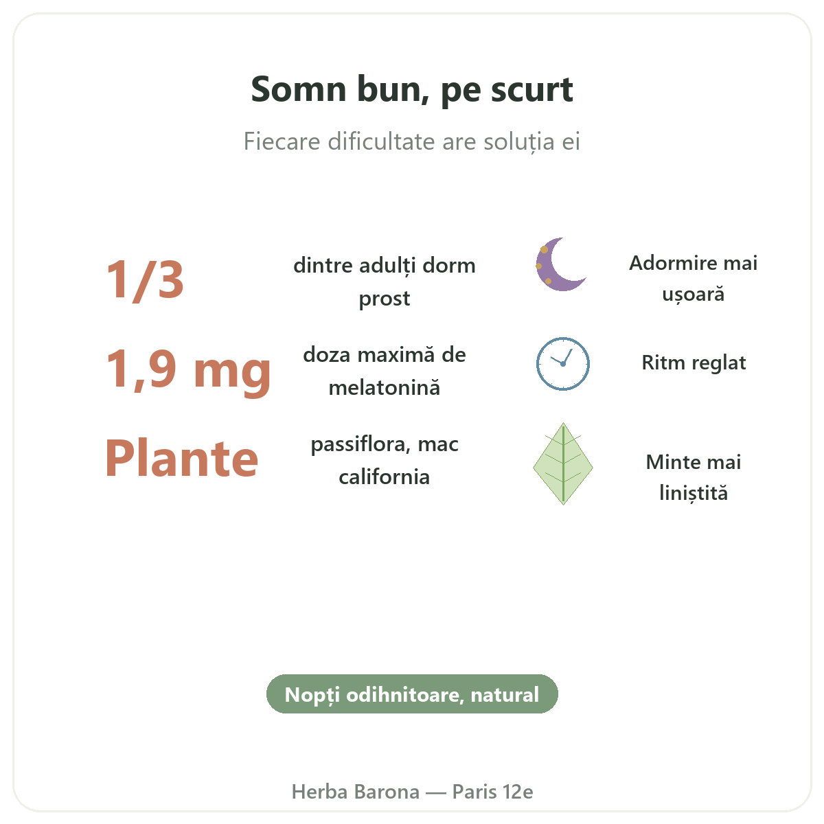 Somn Paris pe scurt - cifre cheie la Herba Barona Paris, arondismentul 12