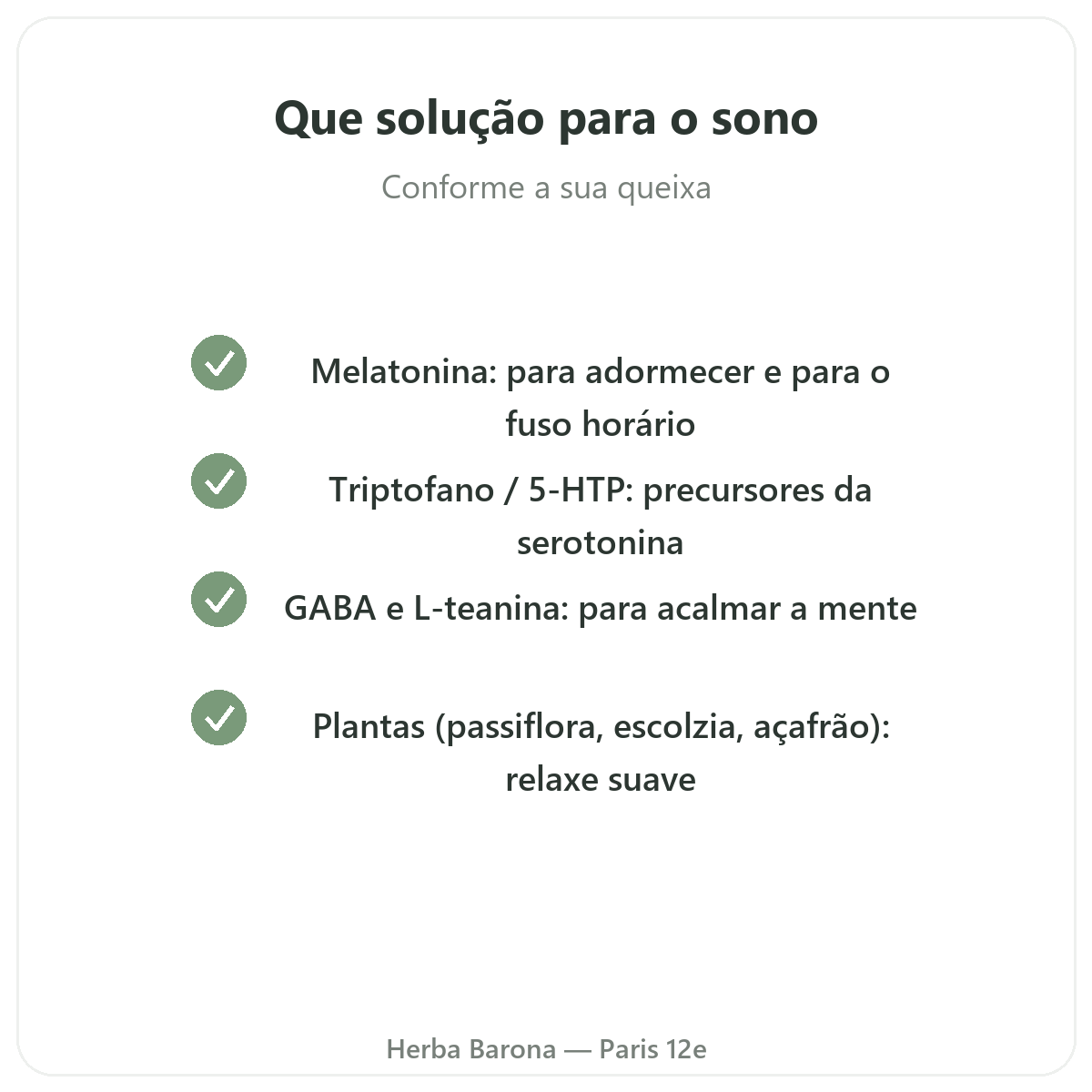 Sono Paris Paris - compromissos de qualidade na Herba Barona Paris 12e