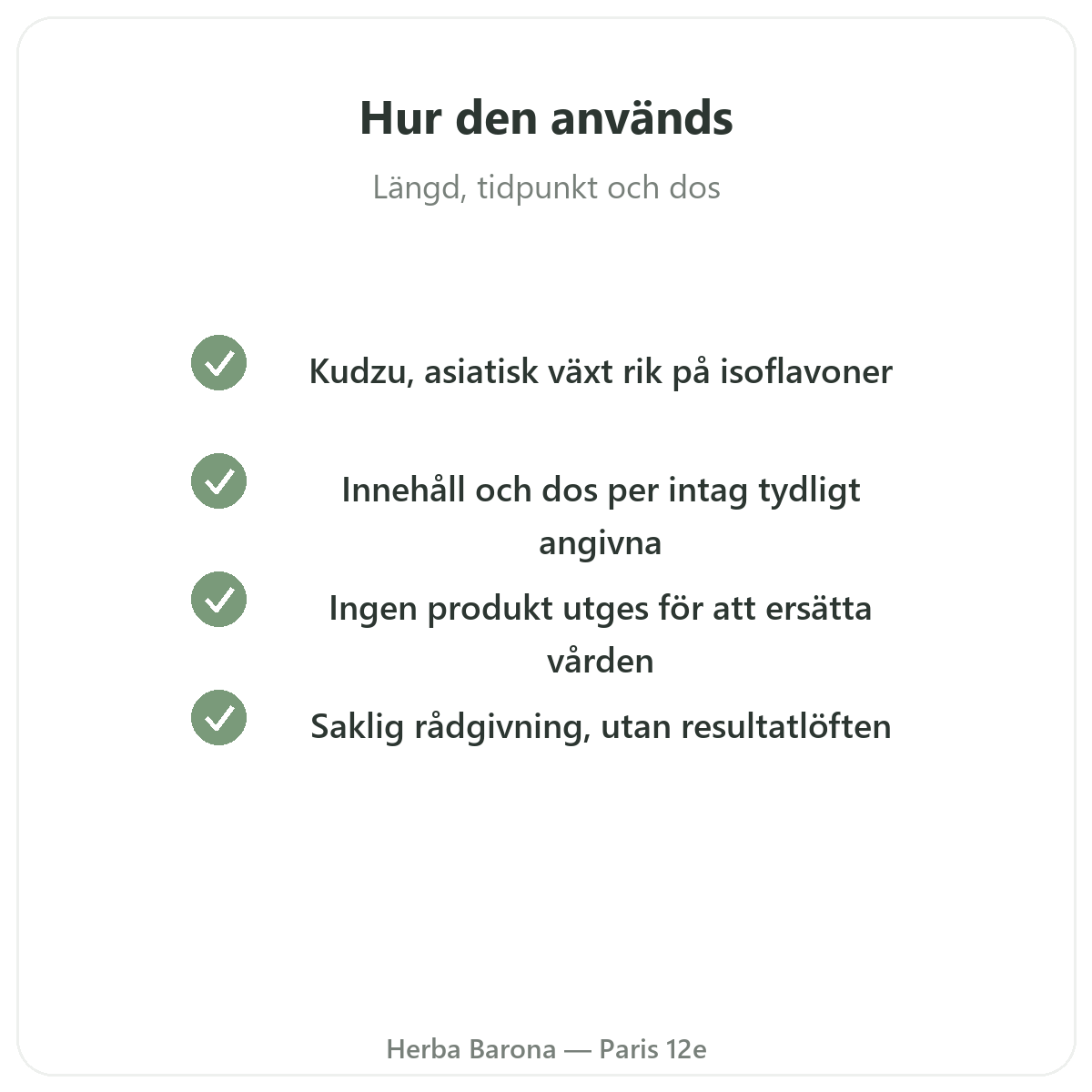 Kosttillskott för rökavvänjning – viktiga aktiva substanser att välja hos Herba Barona Paris 12e