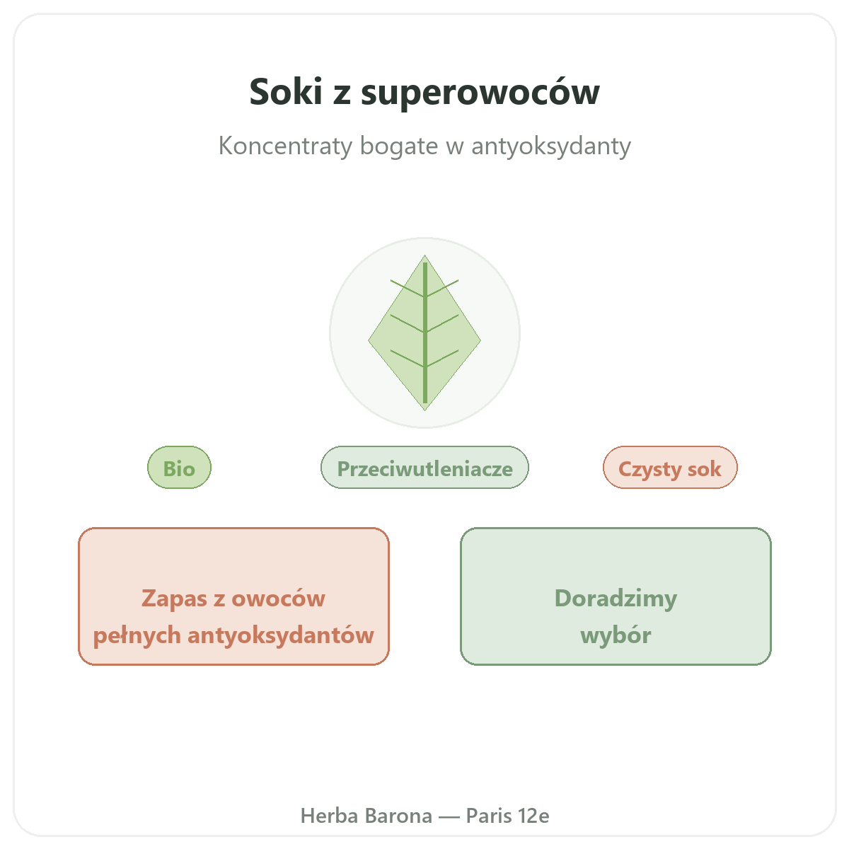 Soki z superowoców Paryż – prezentacja marki w Herba Barona, Paryż 12