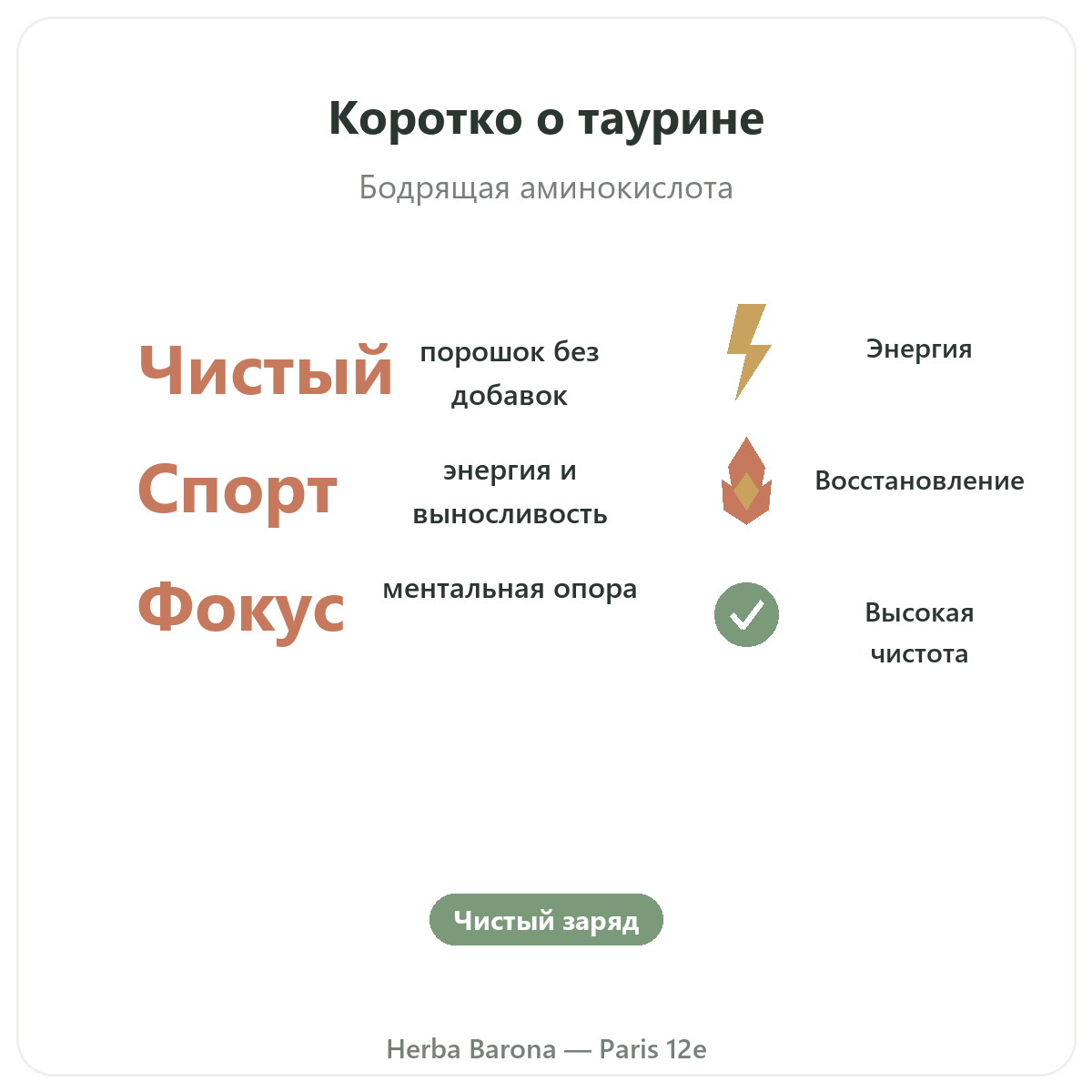Taurine Париж Париж вкратце — ключевые цифры в Herba Barona Париж, 12-й округ