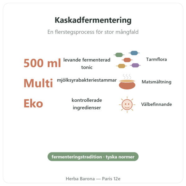 Tonic Multi-Impuls® (500ml) – Jarmino fördelar och nyckelfakta Paris Herba Barona