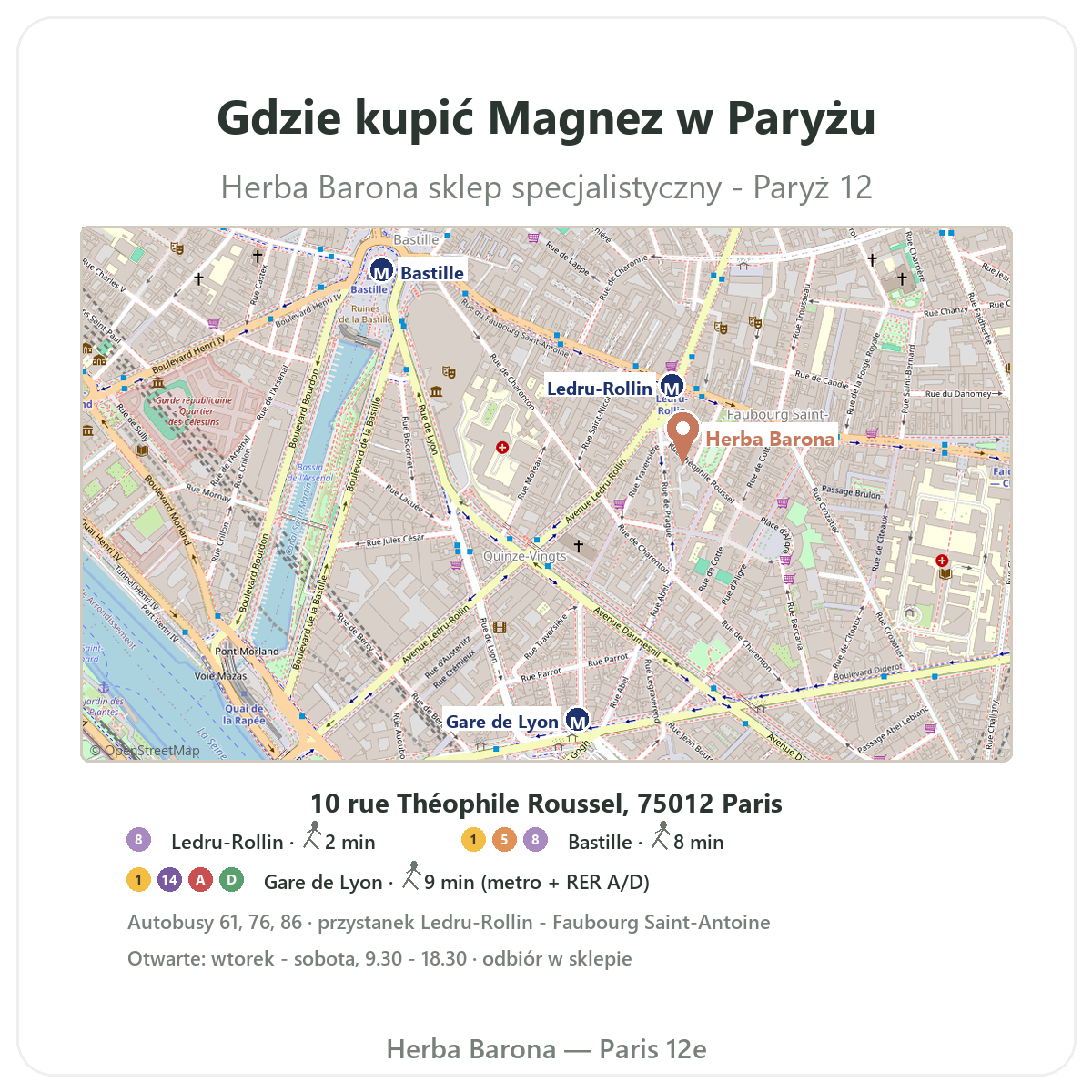 Jak zamówić magnez z dostawą do Polski — Herba Barona