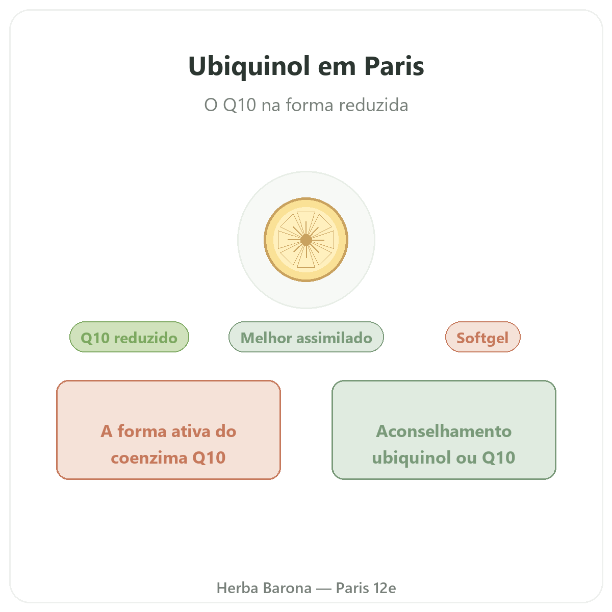 Ubiquinol Paris - apresentação da marca na Herba Barona Paris 12e