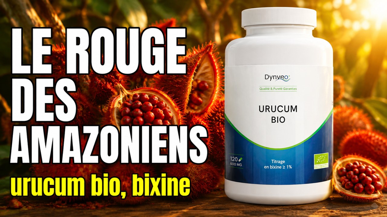 Vidéo Urucum Bio – Dynveo – 120 gélules – 600 mg Paris Herba Barona