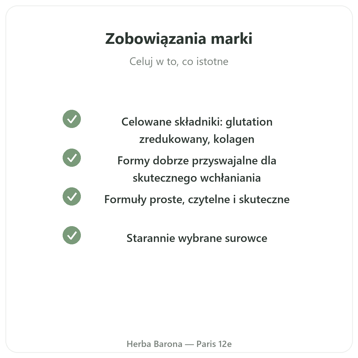 Vital Osmose - zobowiązania jakościowe Herba Barona, Paryż 12