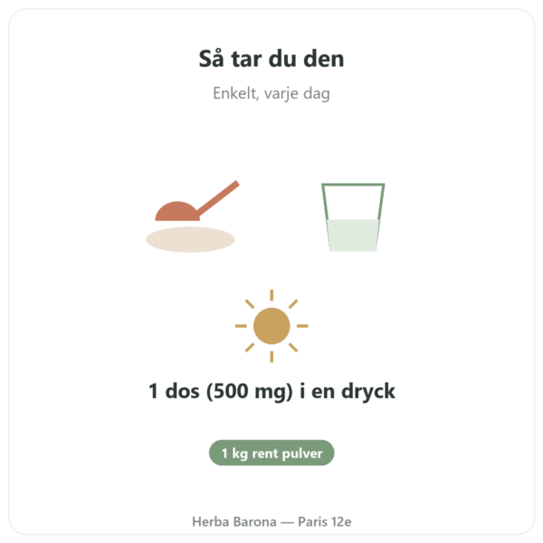 Vitamin C pulver – Novoma – 1kg kvalitet Paris Herba Barona