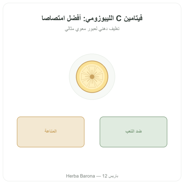 فيتامين C ليبوزومي – Novoma – 1000 مغ 90 كبسولة عرض المنتج Paris Herba Barona