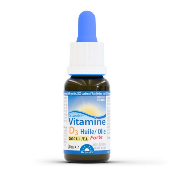 Vitamine D3 Forte Dr. Jacob's 2000 UI 20 ml Paris Herba Barona