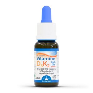 Vitamine D3 K2 Forte Dr. Jacob's 2000 UI 50 µg 20 ml Paris Herba Barona