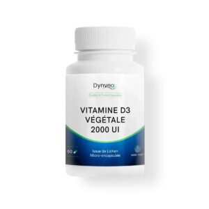 Vitamine D3 végétale Dynveo 2000 UI 60 gélules Paris Herba Barona
