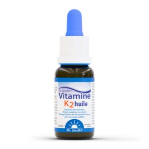 Vitamine K2 MK-7 huile Dr. Jacob's 20 µg par goutte 20 ml Paris Herba Barona