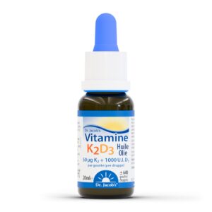 Vitamine K2D3 Dr. Jacob's 50 µg K2 + 1000 UI D3 20 ml Paris Herba Barona