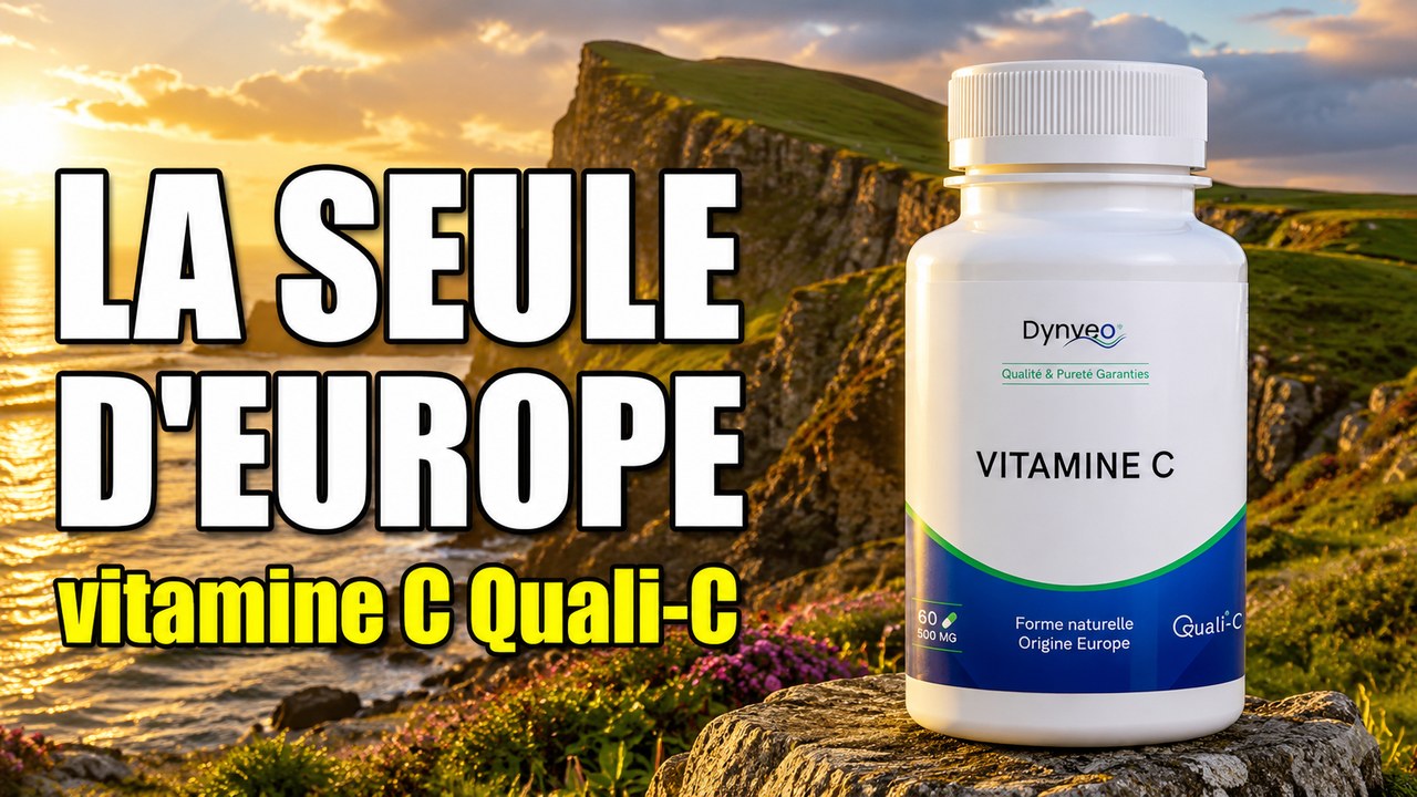 Vidéo Vitamine C Quali®-C -Dynveo – 500mg – 60 gélules Paris Herba Barona