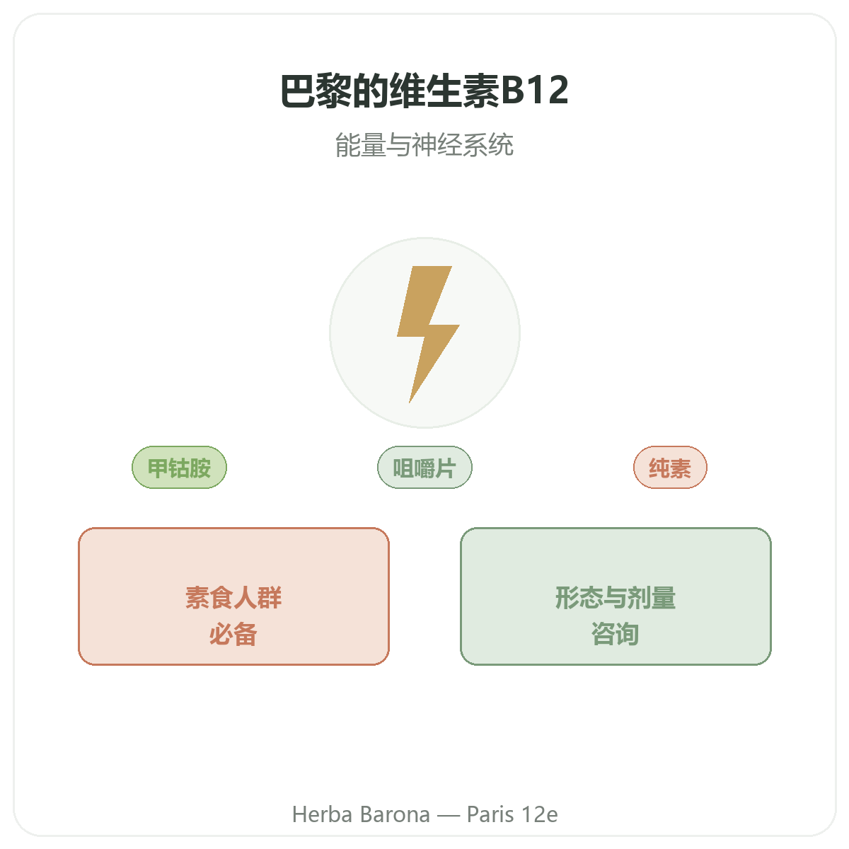 维生素B12 巴黎 - 品牌介绍,Herba Barona 巴黎12区门店